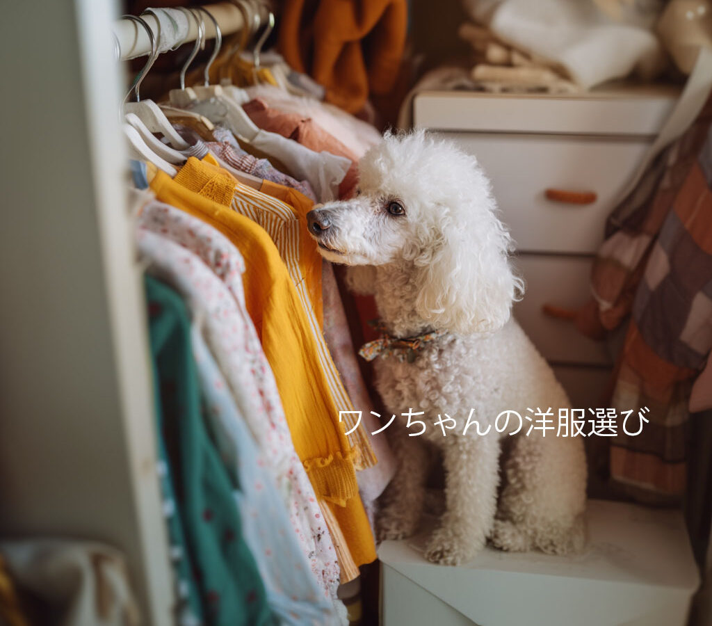 ワンちゃんの洋服選び