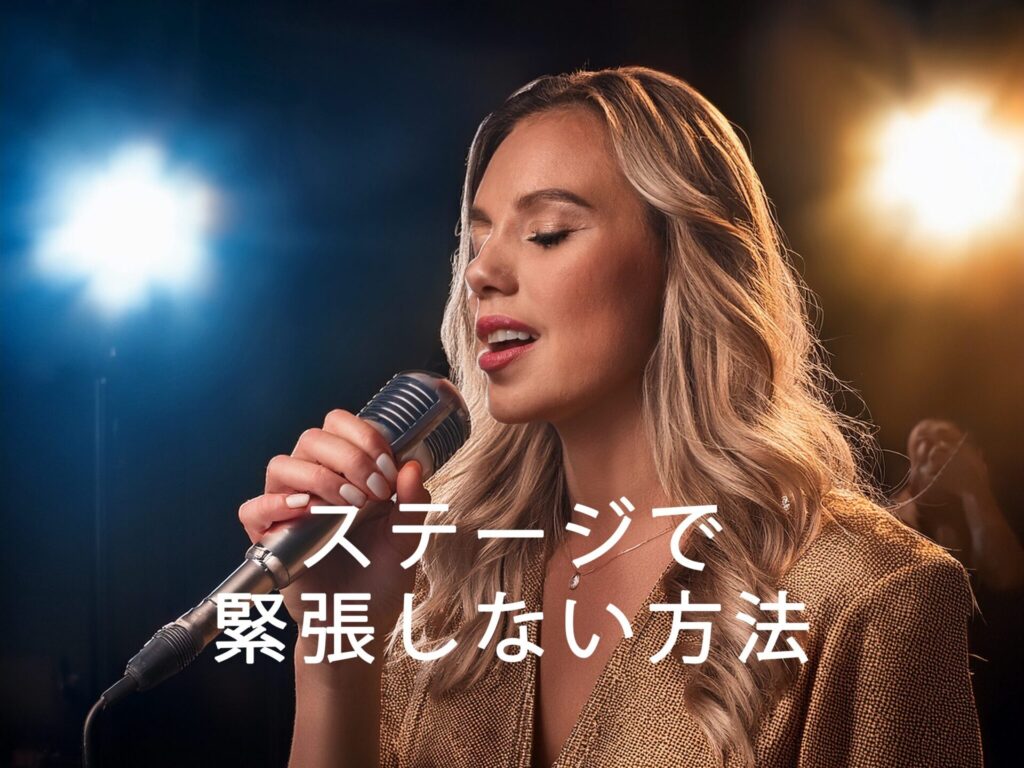ステージで緊張しない方法