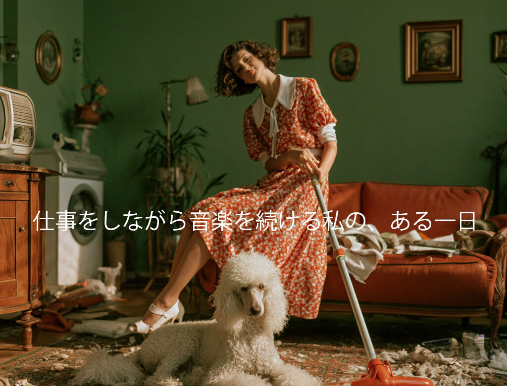 仕事をしながら音楽を続ける私の、ある一日